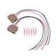 thumbnail image 1 of Conjunto de arnés de cableado de faros Unique Bargains No.55079378AF para Jeep Grand Cherokee 2011-2021, lámpara de señales de giro, arnés de cable de 6 terminales, 30 cm, 1 conjunto, 1 of 7