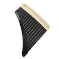 thumbnail image 3 of Instrumento de pipa de Pan llave de resina tradicional CUTICAT 16 tubos marrones, 3 of 8