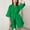 Green, variant on Womens Soft Pajama Clearance- Solid Color Sexy Silk Satin Bathrobes Plus Size Robe Sleepwear Green Size S