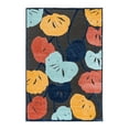 thumbnail image 3 of Unique Loom Belize Outdoor Collection Area Rug - Caulker (4' x 6' Rectangle Charcoal/Light Blue), 3 of 7