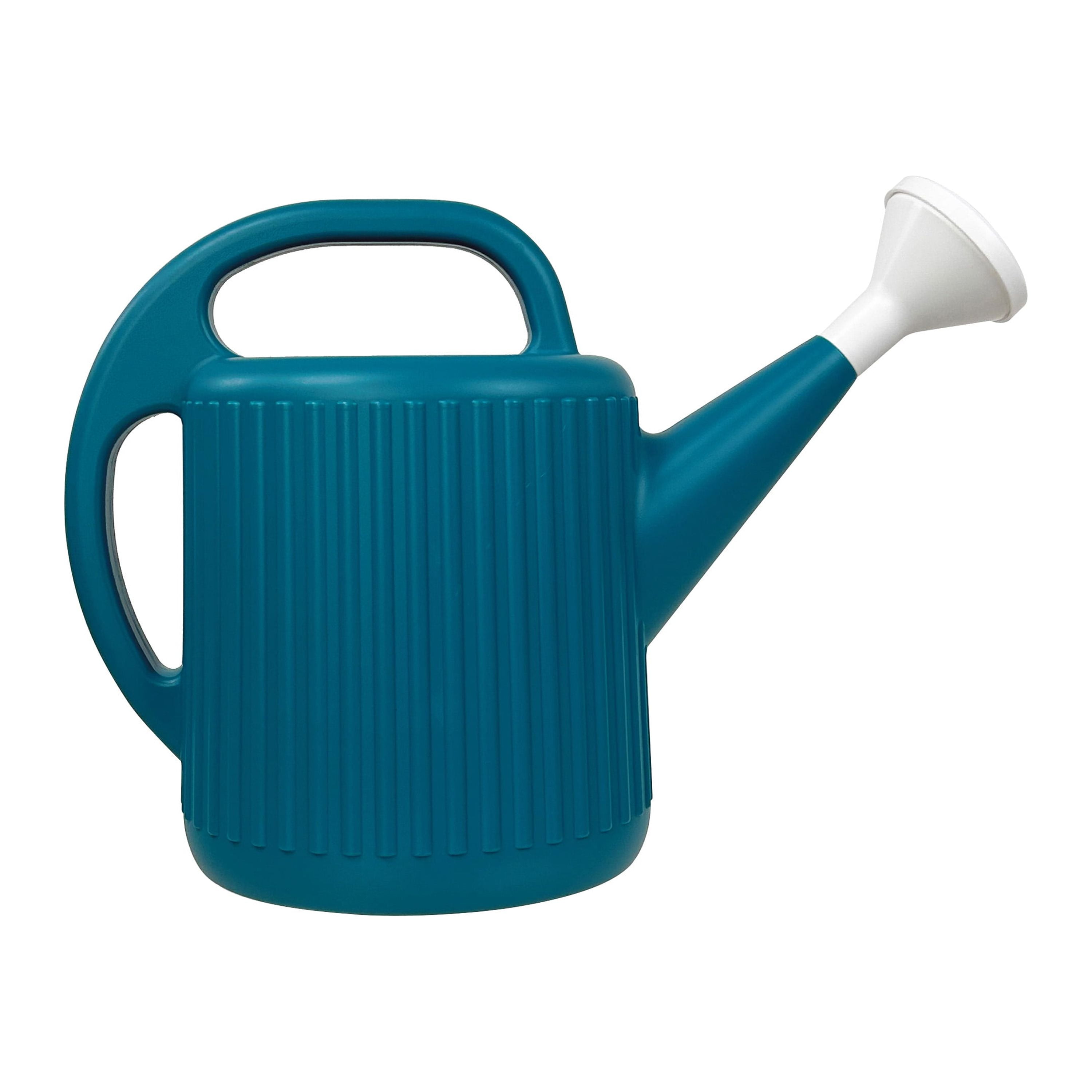 Expert Gardener 2-Gallon Plastic Watering Can, Blue