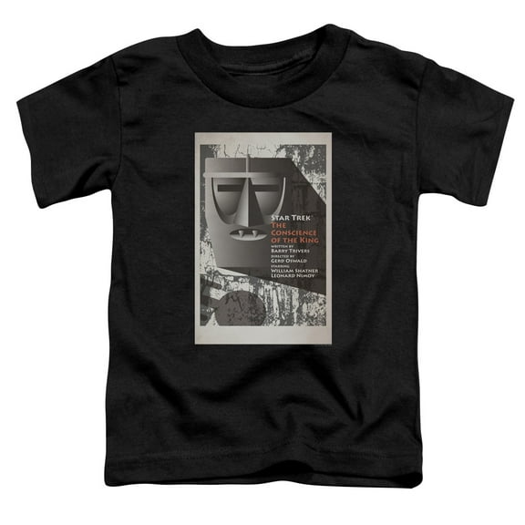 Star Trek Tos Episode 13 Toddler T-Shirt Black