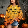 thumbnail image 2 of Grblisyd Girls Halloween Hoodies Long Sleeve Sweatshirts Pullover Tops Preppy Cute Hoodies Trendy, 2 of 5