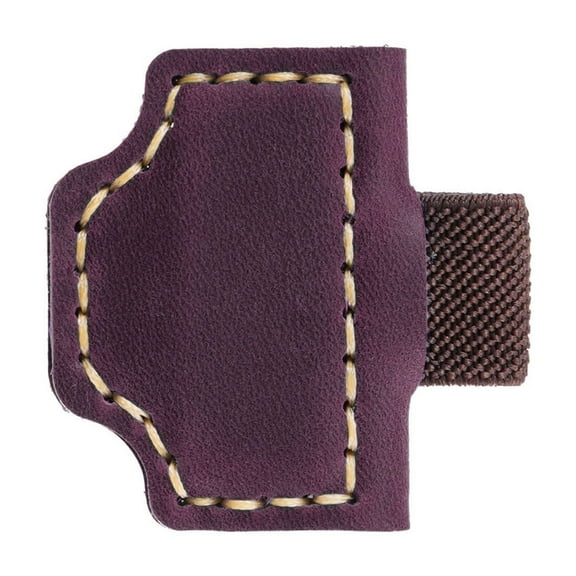 lixuesong Magnetic Leather Bookmarks with Elastic Pen Holder Slip Resistant Leather Magnetic Book Page Holder Clip for Book Lover