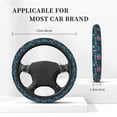 thumbnail image 2 of Kdxio Christmas Print Elastic Stretch Steering Wheel Cover,Auto Steering Wheel Cover,15 Inch Anti-Slip,Warm in Winter and Cool in Summer,Fit Suvs,Vans Cars,Trucks, 2 of 7