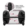 thumbnail image 4 of Daiia Cute Bow Tie Luggage Cover, Thickened Washable Travel Luggage Covers, Elastic Unique Baggage Covers for 18-20 inch Luggage-Small, 4 of 9