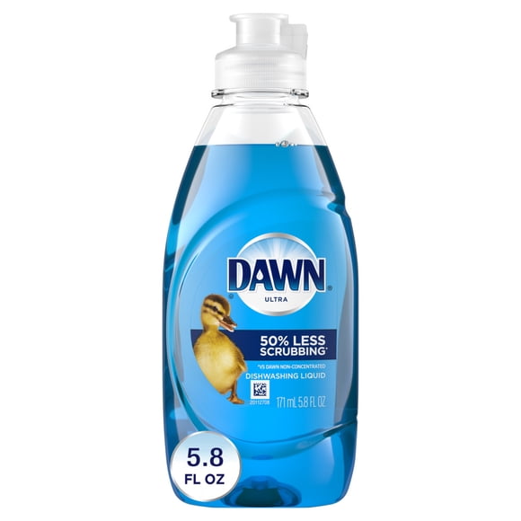 Dawn Ultra Liquid Dish Soap, Dishwashing Liquid, Grease Removal, Original, 5.8oz