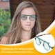 thumbnail image 2 of BRIGHTFUFU Gafas de sol retro redondas gafas de sol de moda gafas de sol al aire libre para hombres mujeres, 2 of 8