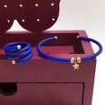 thumbnail image 1 of New coming Gemstone ring with leather rope Spanish bear Style Earrings Valentine‘s Gift Colorful Fine Jewelry, 1 of 7