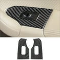 thumbnail image 4 of Real Bright Soft Car Interior Carbon Fiber Sticker Decoration4Pcs Carbon Fiber Interior Window Lift Switch Cover For Acura TSX 2004-08Auto Car Protection Interior Accessories, 4 of 8