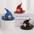 thumbnail image 4 of Sombrero de bruja de Halloween para mujer, Clip de pelo, Mini estrella, Luna, sombrero de bruja, horquilla, tocado, adornos de fiesta, tocado, suministros de fiesta, 4 of 4