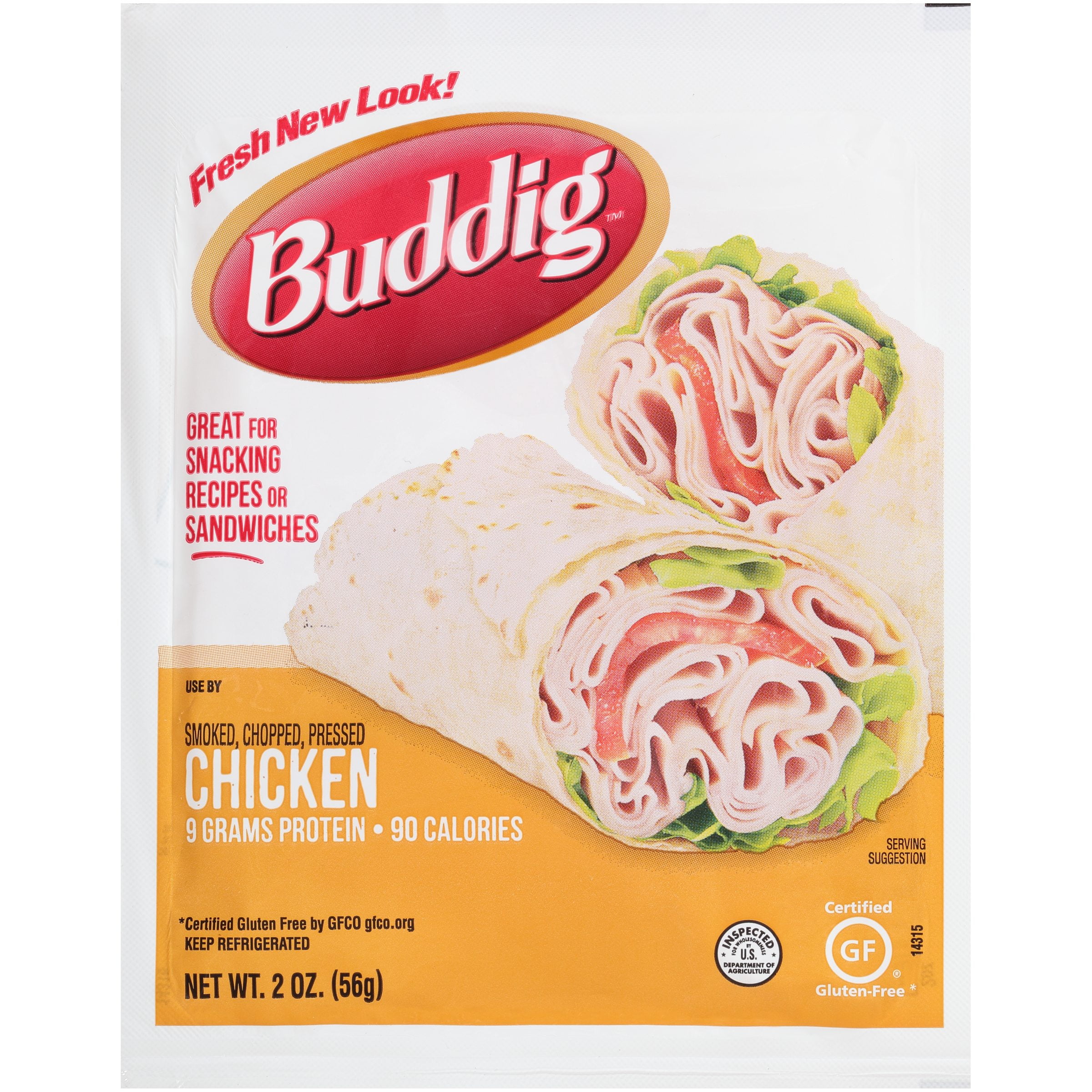 Carl Buddig Chicken, 2 Oz. - Walmart.com - Walmart.com 2 Oz Lunch Meat Slices Many