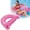 B, variant on Clearance! Lajdalh Inflatable U Shaped Pool Float B 99X82Cm, Heavy Duty Water Lounge with Cup Holders and Handles, Mesh Bottom Floating for Summer Pool Beach Lake