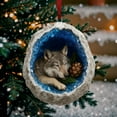 thumbnail image 4 of Adornos Navideños de Acrílico | Elegantes Adornos Navideños de Acrílico Transparente de 3 Mm con Bordes Pulidos | Decoración Duradera Que No Amarillea para Pared o Árbol, Ideal para Exhibiciones de T, 4 of 6