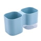 thumbnail image 1 of Soporte para bolígrafo Caja de almacenamiento de cepillo de escritorio desmontable Maceta de decoración de plástico para oficina en casa, Azul claro sidaley HA005200-04, 1 of 6