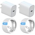 thumbnail image 1 of Cargador de pared Charger Gqohrt USB C de 20 W para iPhone 14 con cable, 1 of 7