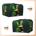 thumbnail image 3 of Fotbe St. Patrick's Day4 for Four Slice Toaster Cover, Fingerprint Protector, Super Soft Appliance Cover And Dust Cover,Bread Dust Cover & Fingerprint Protection, 3 of 7