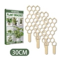 thumbnail image 1 of Titular De La Planta Soporte para plantas trepadoras de 3 uds. Poste de soporte fijo fácil de instalar para el crecimiento de las plantas Hugtrwg Para estrenar, 1 of 9