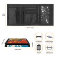 thumbnail image 6 of Chririnla Leopard Print Trifold Card Wallet, Polyester Wear-Resistant Kids Wallet for School and Daily Travel Use, 6 of 7