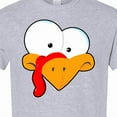 thumbnail image 4 of Inktastic Thanksgiving Goofball Turkey Face T-Shirt, 4 of 5