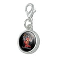 thumbnail image 2 of Piston Power Motorcycle Chopper Biker Antiqued Bracelet Pendant Zipper Pull Charm with Lobster Clasp, 2 of 5