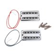 thumbnail image 1 of Pick-up de guitarra gemela de bobina H STYLE H SLYLE CELL Y PRIECHA PRINCIPILES FÁCIL de instalar Pick-Ups para guitarras eléctricas Músicos, 1 of 8
