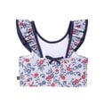 thumbnail image 5 of Modern Moments by Gerber Toddler Girl Two- Piece Swimsuit with Double Ruffle, Sizes 12M-5T, 5 of 9