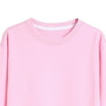 thumbnail image 5 of Gubotare Kids Sweatshirts Girls Kids Pullover Sweatshirt with Crewneck Girls' Casual Oversized Top Shirts Long Sleeve Size 7-8 (Pink,7-8 Years), 5 of 6