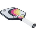 thumbnail image 4 of Rokne Curve Classic Fiberglass Pickleball Paddle Long Handle Racket with Pro Grit Texture, Electric Citrus, 4 of 12
