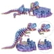 thumbnail image 2 of Cráneo Integrado Impreso en 3D Wdftyju Las Articulaciones Del Tyrannosaurus Rex Pueden Moverse Libremente Adornos Modelo Mano Dinosaurio Mini Color Del Iris, 2 of 9