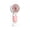 A, variant on YIJIA 6 Inch Fruit Pattern Rechargeable Mini Handheld Fan With Detachable Stand Base, Cute Dual Use Portable Cooling Fan For Student Desk Outdoor Commute Travel, 1 Pack