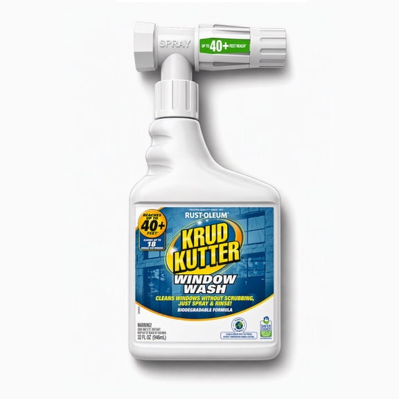 Krud Kutter Window Wash Hose End Cleaner, 32 fl oz