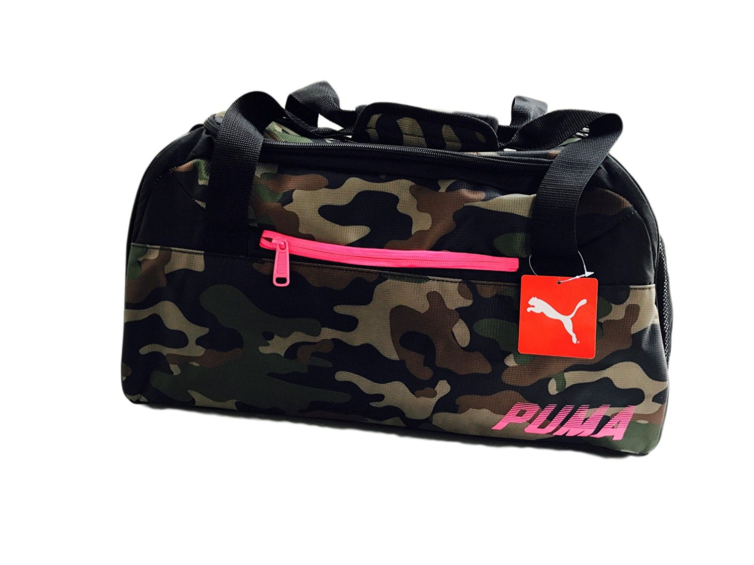 puma camo duffle bag