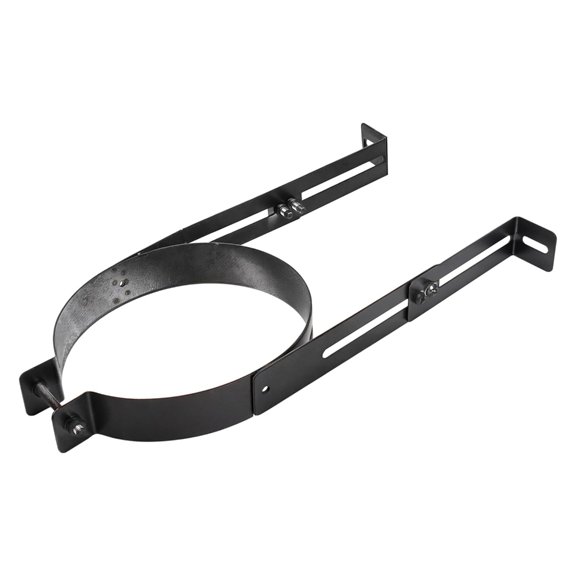 Portable Fireplaces Flue Liners Clamp High Strength Chimney Pipe Brackets Enduring