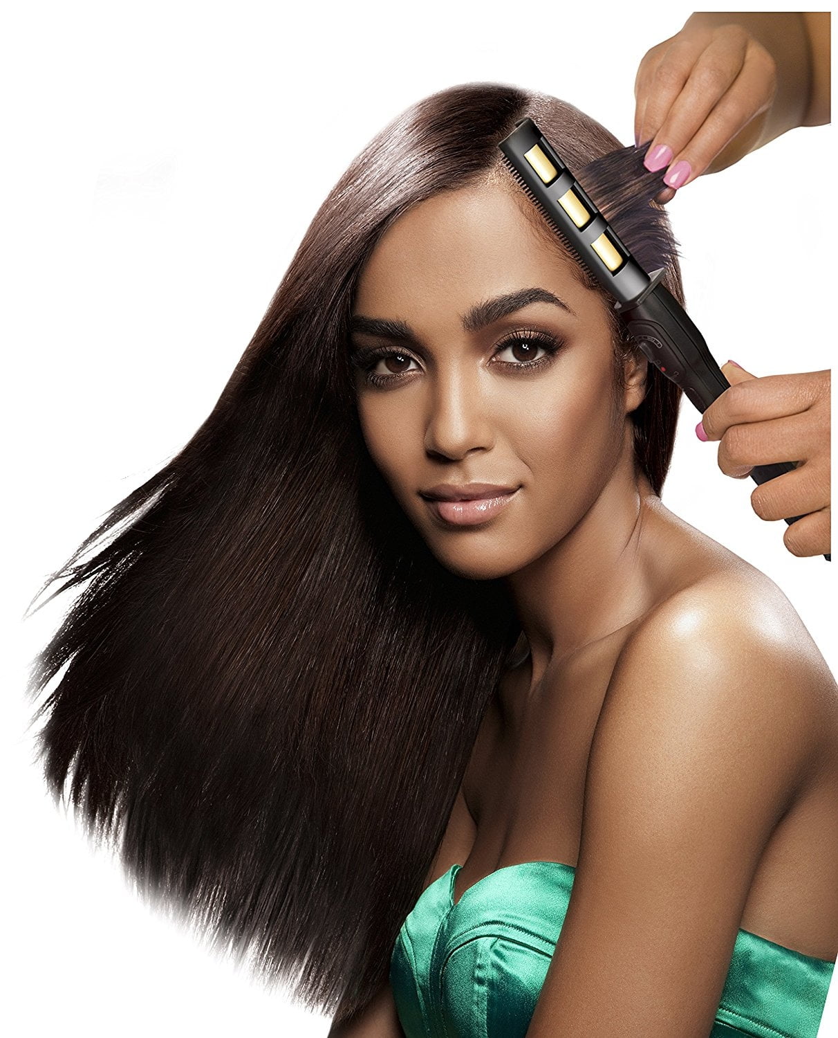 red by kiss ceramic root straightener