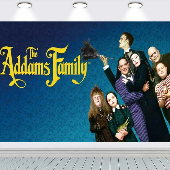 The Addams Family school Poster Wall Decor Birthday Banner Backdrop Background Party Supplies Taspestry