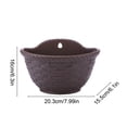 thumbnail image 3 of chaungfeng Decorative Hanging Plant Pot for Outdoor, Coffee, 3 of 6