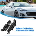 thumbnail image 2 of Unique Bargains 1 Pair Left and Right Side Front Bumper Mounting Support Bracket NO.57707CA050/57707CA040 for Subaru BRZ, 2 of 7
