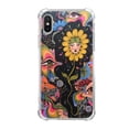 thumbnail image 1 of Hippie Art Flower Case Compatible with iPhone Xs Max,Unique Trendy Design TPU Bumper Cover Case, 1 of 5