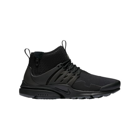 Nike Air Presto Mid Utility Men's Running Shoes Black/Black/Dark Grey Nike Air Presto Mid Utility Men's Running Shoes Black/Black/Dark Grey
