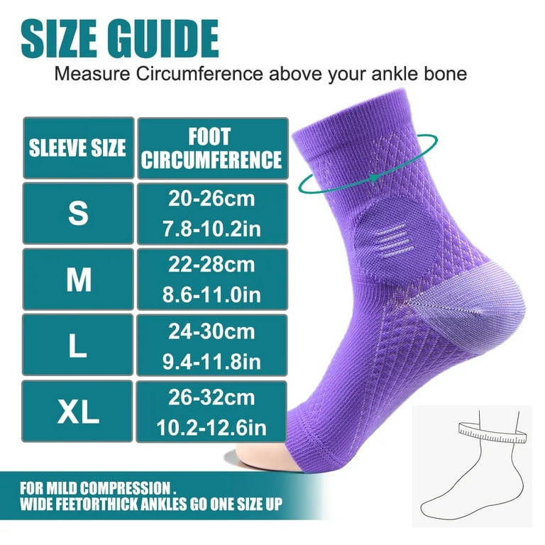 3 Pairs Upgraded Neuropathy Socks for Women & Men, Soothe Relief