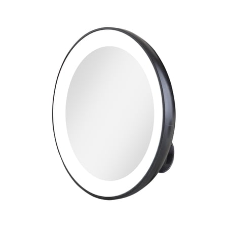 Zadro LED Ring Compact Mirrors w/ Magnification & Suction Cup Mounting