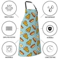 thumbnail image 5 of Kdxio Hot Dog Pizza Apron with Pockets Adjustable Kitchen Aprons for Men Women Waterproof Aprons for Cooking,Drawing,Crafting, Baking Household Cleaning, 5 of 5