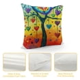 thumbnail image 4 of YINGXI LGBTQ Throw Pillow Covers, Community Transgender Bisexual Cushion Case for Sofa Couch 12x12in, 4 of 5