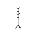 thumbnail image 3 of Monarch Specialties Coat Rack, Hall Tree, 8 Hooks, Entryway, 70"H, Bedroom, Black Metal, 3 of 12