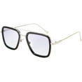 thumbnail image 1 of FEISEDY Lunettes de Soleil Aviateur Rétro des Années 70 Lunettes de Soleil Tony Lunettes de Soleil Tendance pour Femmes Lunettes de Soleil Carrées B2510, 1 of 6