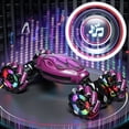thumbnail image 5 of XWSHYW Juguetes para Niños Rc Stunt Car Toys para Niños de 6 a 12 Años Coche de Control Remoto 4Wd con Controlador de Reloj, Sensor de Gestos, Coche Rc Giratorio con Luces y Música, 5 of 5