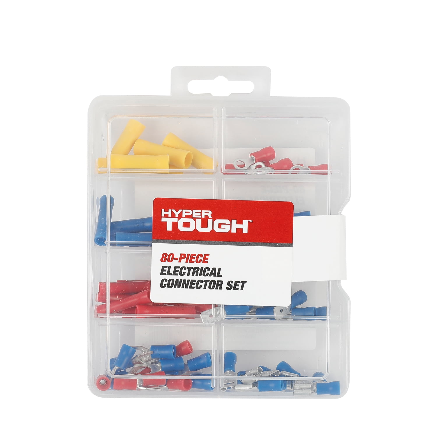 Hyper Tough 80-Piece Assortment Electrical Connectors