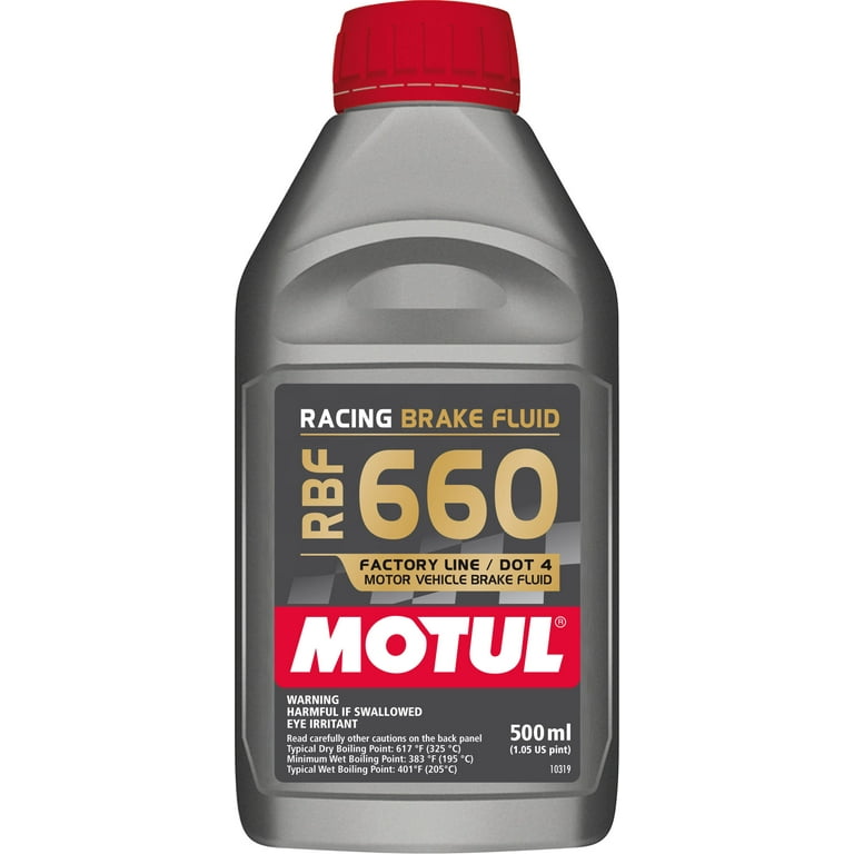 Motul 101667 Synthetic Rbf 660 Racing Brake Fluid, High