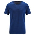 thumbnail image 1 of BOBOGOJP Shirts T - Graphiques pour Hommes Manches Courtes (Bleu,G), 1 of 4